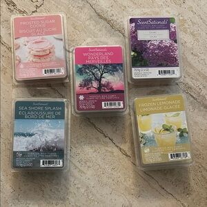 NEW 🆕 Lot of 5 packs ScentSationals Scented Wax Cubes (30 cubes total)